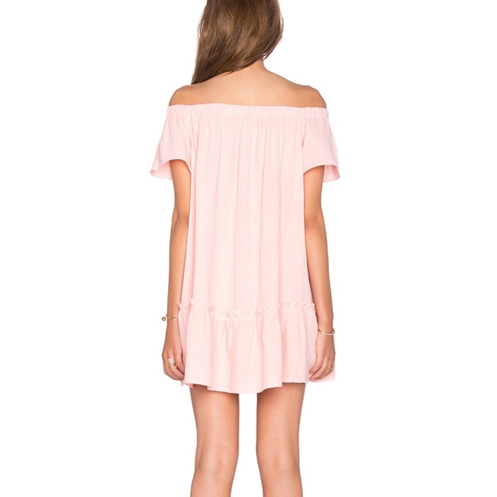 Rebecca Taylor Off The Shoulder Gauze Dress - Picture 3 of 7